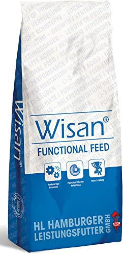 PANTO Pferdefutter Wisan-Lein 25 kg – verdauungsförderndes Kraftfutter mit Omega-3 Fettsäuren, funktionales Pferdefutter für die Muskulatur, mit Leinsaat