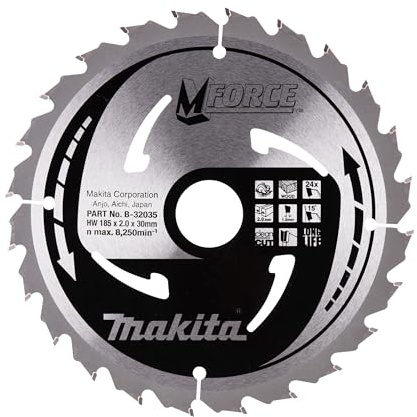 Makita M-Force Saegeblatt, 185 x 30 mm, 24Z, B-32035