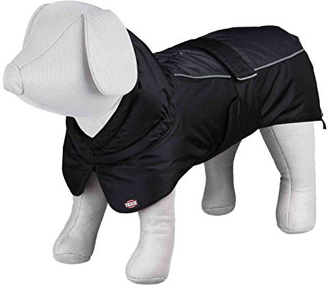 Trixie Prime Winter Hundemantel, 55 cm, Schwarz/Grau