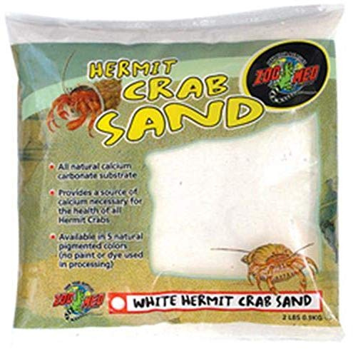 Zoomed Hermit Crab Sand für Reptile/# 304 weiß