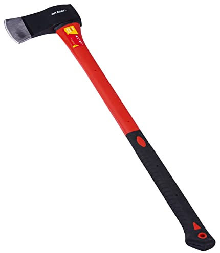 Amtech A2960 (4lb) Felling axe with fibreglass shaft