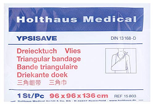 Dreiecktuch Ypsisave 96x96x136 cm Vlies