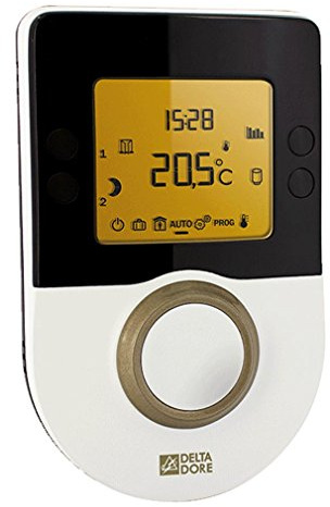 Delta Dore Gestionnaire d'énergie 1 à 2 zones Tybox 1010 WT pour chaudière et pompe à chaleur. Chauffage connecté | Programmation | Suivi des consommations - 6050602