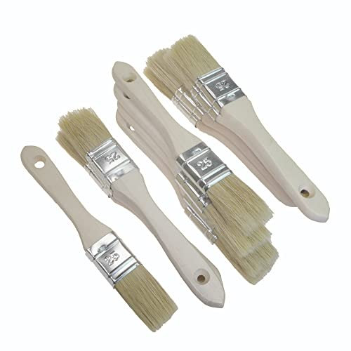 ROTIX-9132 | 12 x Flachpinsel Lackier-Pinsel (25 mm)