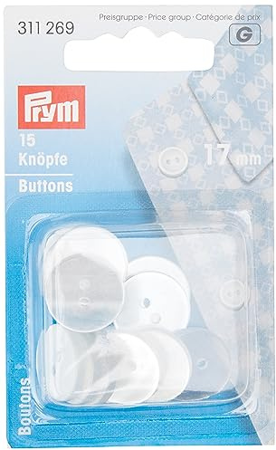 Prym - Pyjama Plastik (17 mm) Knöpfe - 1 Stück