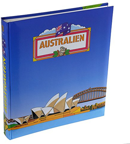 Henzo Fotoalbum AUSTRALIEN Blau