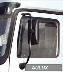 ClimAir Windabweiser Schwarz kompatibel mit Ford Transit 2000- | kompatibel mit Ford Transit 2000-2014