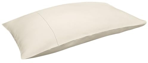 Cuore di lino - Federa Letto in Puro Lino 100% Made in Italy Ajour Bianco Panna 50x80cm