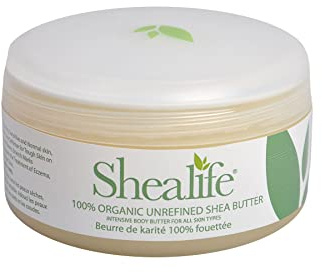 Shealife 100% Whipped Organic Shea Butter 150g