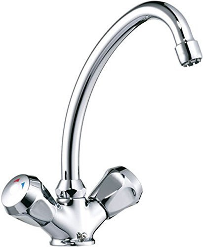 Ideal Standard Waschtisch-Niederdruck-Mischbatterie B2166AA mit flexiblen Anschlussschläuchen, verchromt