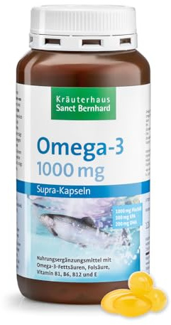 Sanct Bernhard Omega-3 Supra-1000 Kapseln (120 Stück)