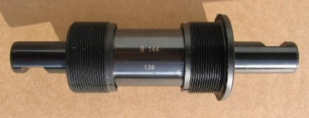 Classic Cycle Kompakt Innenlager, Keilachse 136 mm, BSA,