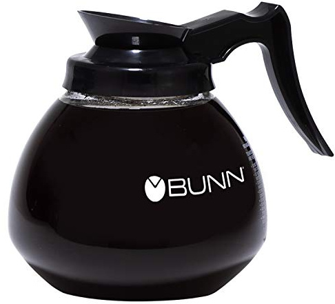 BUNN Black Glass Coffee Decanter for 12 Cups