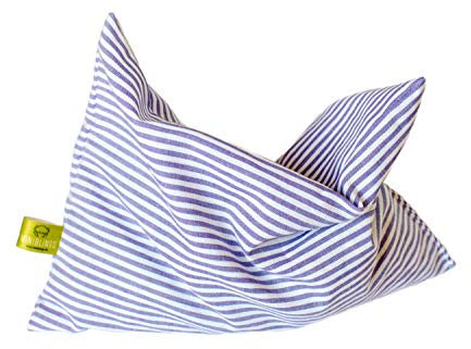 Miniblings Herbal Herb Pillow Cushion Health 24X19cm Striped Stripes Violet White