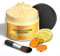 Kurkuma Vitamin C-Tonmaske, SHVYOG Vitamin C-Clay-Gesichtsmaske mit Kaolin-Ton und Kurkuma für dunkle Flecken, Gesichtsmaske für die Kontrolle der Akne