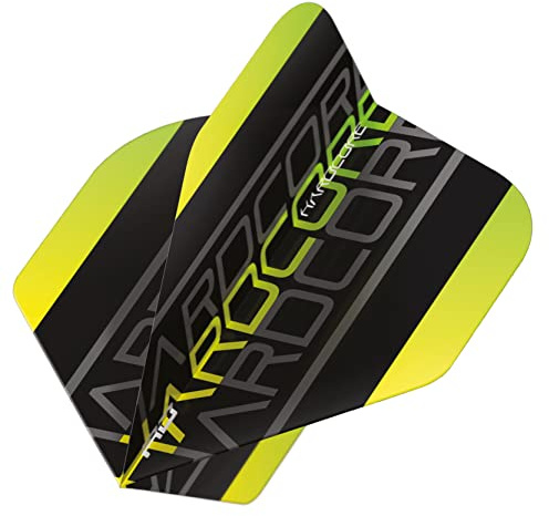 RED DRAGON Hardcore Ionic Standard Dart Flights 3 Sets pro Packung (9 Wellen in total)