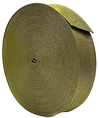 JYC CREATIVE 25m Rucksackband, 16 Farben, 5 Größen, Polypropylen Gurt, Auto, Camping, Basteln, (50 mm, 327)