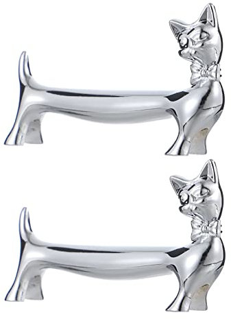 2Stück Stäbchen Halter, Stäbchen Rest Halter,Messer Halter Handwerk Ornamente, Gelten für Tisch Asiatisches Besteck Set Restaurants Zubehör