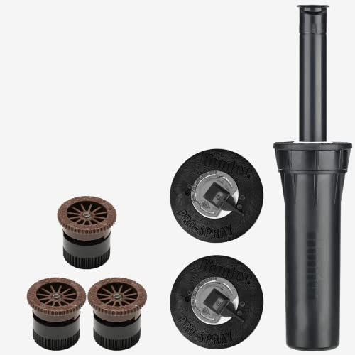 M.H.B. MHB-Sparset: 3 STK. Hunter Versenkregner Typ Pro Spray/PROS-04 10 cm Aufsteiger inkl. Pro Düse 8A Wurfweite 2,4m