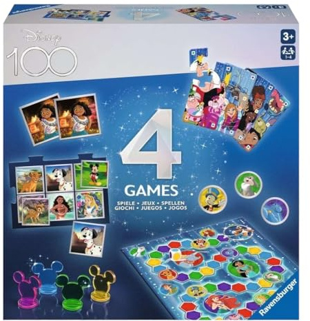 Disney 100 4-in-1 - Bordspel (6013411)
