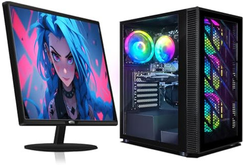 STGsivir Gaming PC Bundle, Gaming Computer Desktop,