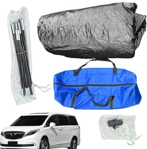 Zeltvorzelt für SUV, Campingzelt für Auto, Campingzelt, SUV, wasserdicht, mit Markise, Zelte, SUV, Camping, automatisches Zelt, doppellagig, Kofferraum