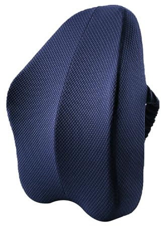 Almohada de Apoyo Lumbar/cojín de Respaldo - Almohada de Donut para el Dolor de coxis - Almohada de Apoyo Lumbar/cojín de Respaldo, Respaldo ortopédico de Espuma viscoelástica para Asiento de Coche