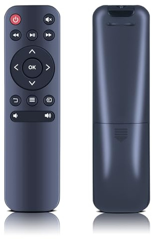GOUYESHO Nue Ersatz Fernbedienung Kompatibel mit YOTON Y3 Mini Beamer, für AKIYO ‎O1 Beamer