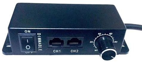 Variateur d'intensité rotatif de synchronisation 0 à 10 V réglable pour lampes de croissance de plantes compatibles avec ballasts LED