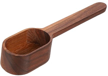 HOLIDYOYO Cuillère à Mesurer Café Bois De Noyer Noir Scoop Multifonction Pour Grains Et Céréales Ustensile Et Lisse Pour Maison Et Cuisine