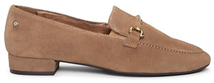 Mocasines Elegantes de Mujer en Taupe, EU 36
