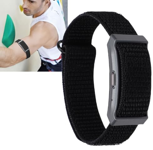 SENECESLI Pulsera Inteligente para Hombres y Mujeres, Pulsera Ligera de Seguimiento de Actividad Física con Aplicación, Resistente Al Agua 1ATM, Rastreador de Sueño 24H (Black)
