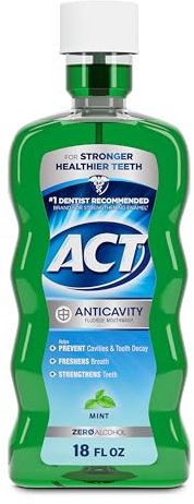 ACT Restoring Anticavity Flouride Rinse Mint 18 oz