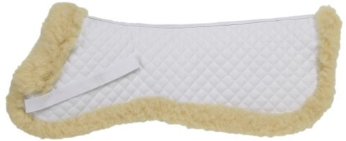 USG Sattelunterlage Baumwolle/ Webpelz, weiss/beige