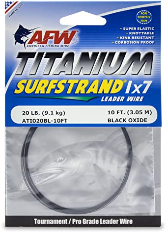 American Fishing Titan-Surfstrand, blank, 1 x 7 Vorfachdraht
