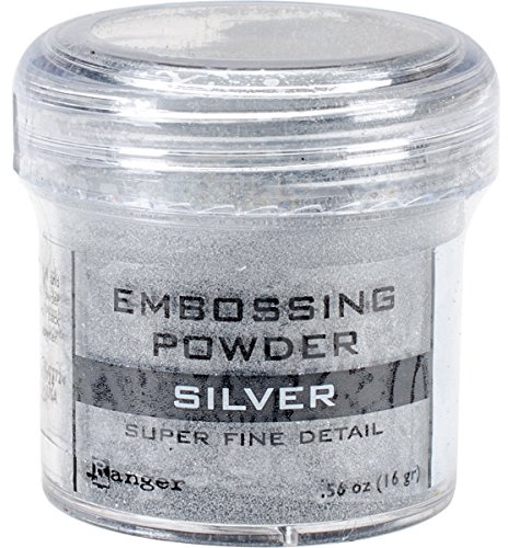 Ranger Sf Silver -Embossing Powder, Acrylic, Multicolour