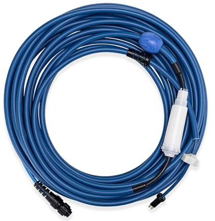 Dolphin Original-Ersatzteil - 18m blaues Kabel mit Swivel - Teilenummer 9995873-DIY