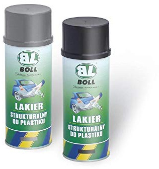 JURMANN BOLL 400 ml Strukturlack fein Kunststoff Struktur Spray GRAU 0014001