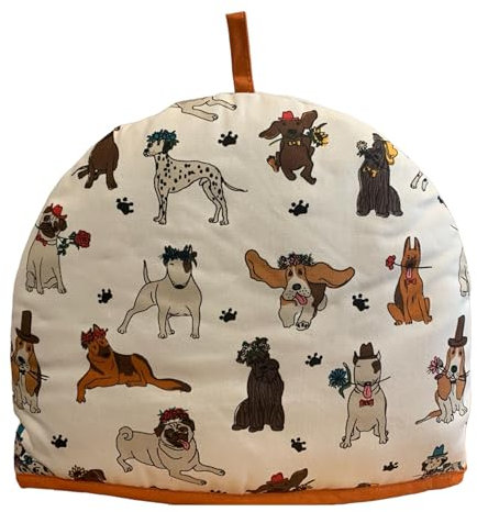 Tea Cosy for Teapot – Insulated Teapot Warmer for Small, Medium, Large Teapot | Funny and Trendy Design for Birthday, Christmas, Kitchen,New Home - 35x27x3 cm