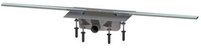 KESSEL Duschrinne Linearis Infinity 90 L: 1200 mm, DN 50, Edelstahl gebürstet 45200.12