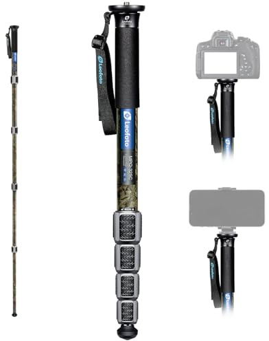 Leofoto Carbon-Einbeinstativ MPQ-325C Camouflage