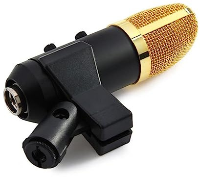 Toyvian USB Kondensator Mikrofon Mit Integriertem Reverb-chip Einstellbarem Ständer Surround-Sound Für Podcasting Und Heimstudio Schwarz