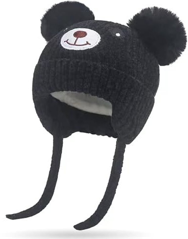 1–5 Jahre Baby Mütze Beanie Strickmütze Herbst Wintermütze Süßer Hut Wintermütze Baby Mädchen Kinder Beanie Mädchen Mädchen Mütze Winter