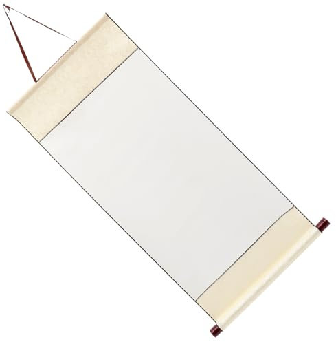HAPINARY Chinesisches Papier Für Kalligrafie Leeres Rollpapier Für Malerei Hochwertiges Kalligraphiepapier Zum Aufhängen Geeignet Für Pinselschrift Und Kalligrafie-kunst Platzsparendes Zube