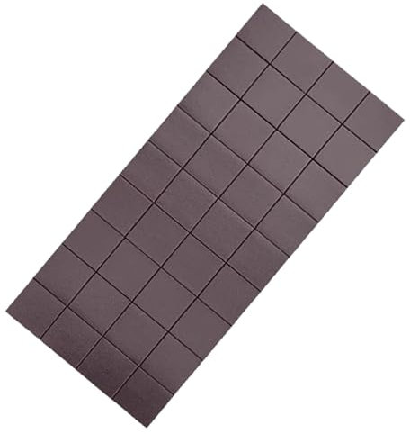 Fogli magnetici con adesivo – 36 x nastro magnetico | quadrati magnetici ultra sottili | quadrati magnetici magnetici | forte magnete da parete con retro adesivo Peel-Off per cucina, scuola, lavoro,