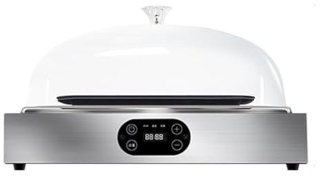 Máquina de fermentación de masa de una o dos capas, kit de fermentación de masa de pizza, caja de fermentación con control de temperatura de horneado, temporizador de 99 horas,SingleLayer