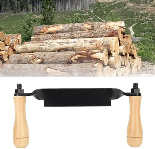 BONKZEBU 10 dans Un Couteau de Dessin, Poignée Confortable Couteau de Rasage de Dessin, Retrait Facile Draw Draw Draw Shave Tool Woodworking Debarking Hand Tool, pour Le Travail du Bois