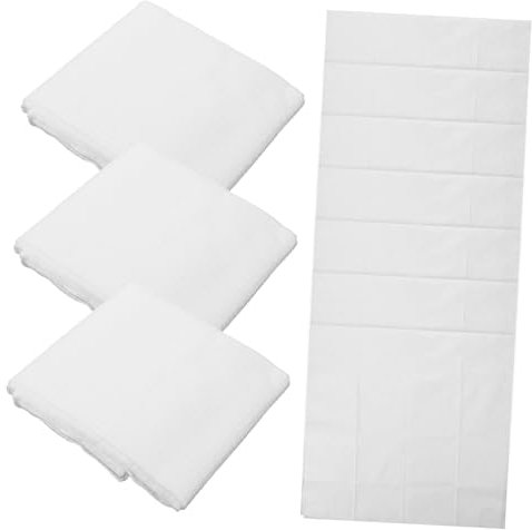 PRETYZOOM 10pezzi Asciugamani Usa Getta in Cotone Morbidi e Assorbenti Per Bagno Hotel Viaggio e Salone Per Sensibile e Uso Igienico