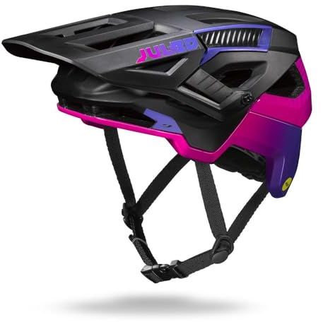 Julbo Forest Evo Unisex Erwachsene, Schwarz/Pink/Violett, 59/63