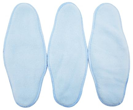 Gogogmee 8 Stück Teiliges Waschbare Wiederverwendbare Stoffbinden aus Weichem Atmungsaktivem Material mit Hoher Saugfähigkeit Faltbar und Tragbar für Menstruation und Wochenbett Inklusive